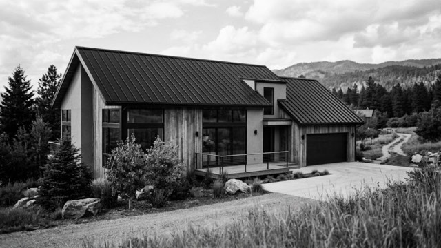 Roof Replacement in progress at a Missoula, MT home