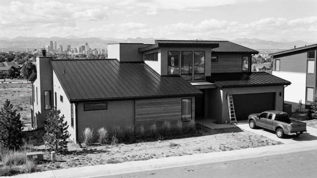 Completed roof replacement on a Missoula, MT home
